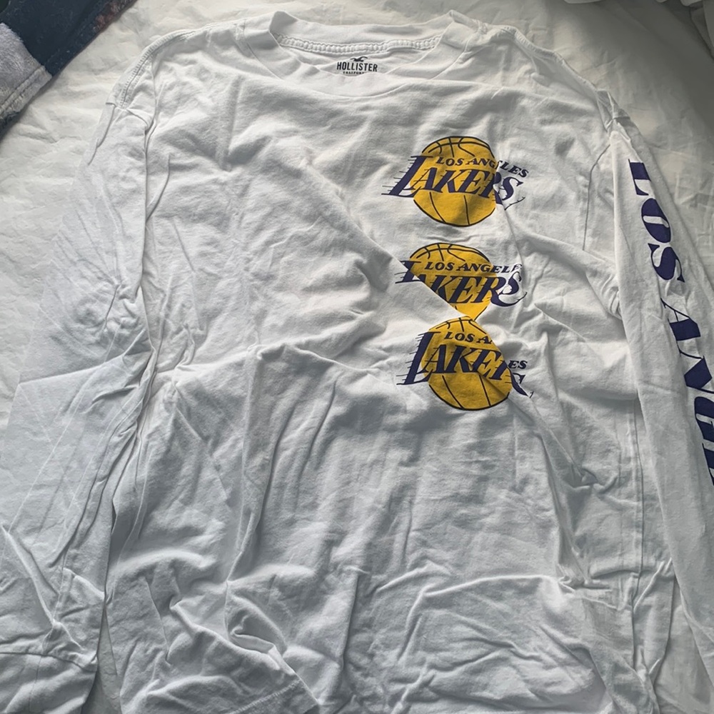Lakers long sleeve T shirt- Hollister